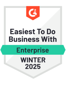 G2 ITSM ranking Easiest to do business with - coredesksys